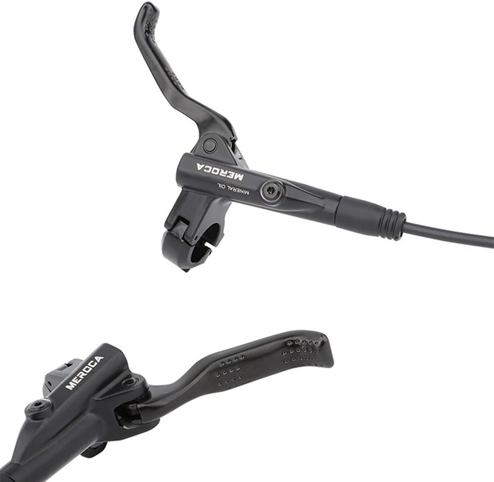 ZTZ 4-Piston MTB Hydraulic Brake Set, PM/is Adapter Fits eBike Mountain Bike BMX