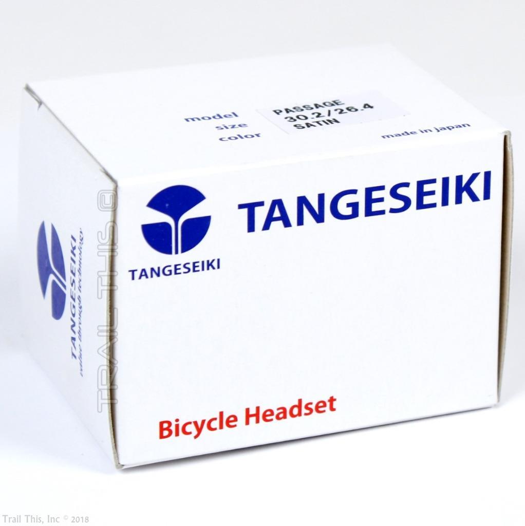 Tange Seiki Passage 1″ Threaded 26.4mm Satin Silver Traditional Bicycle Headset