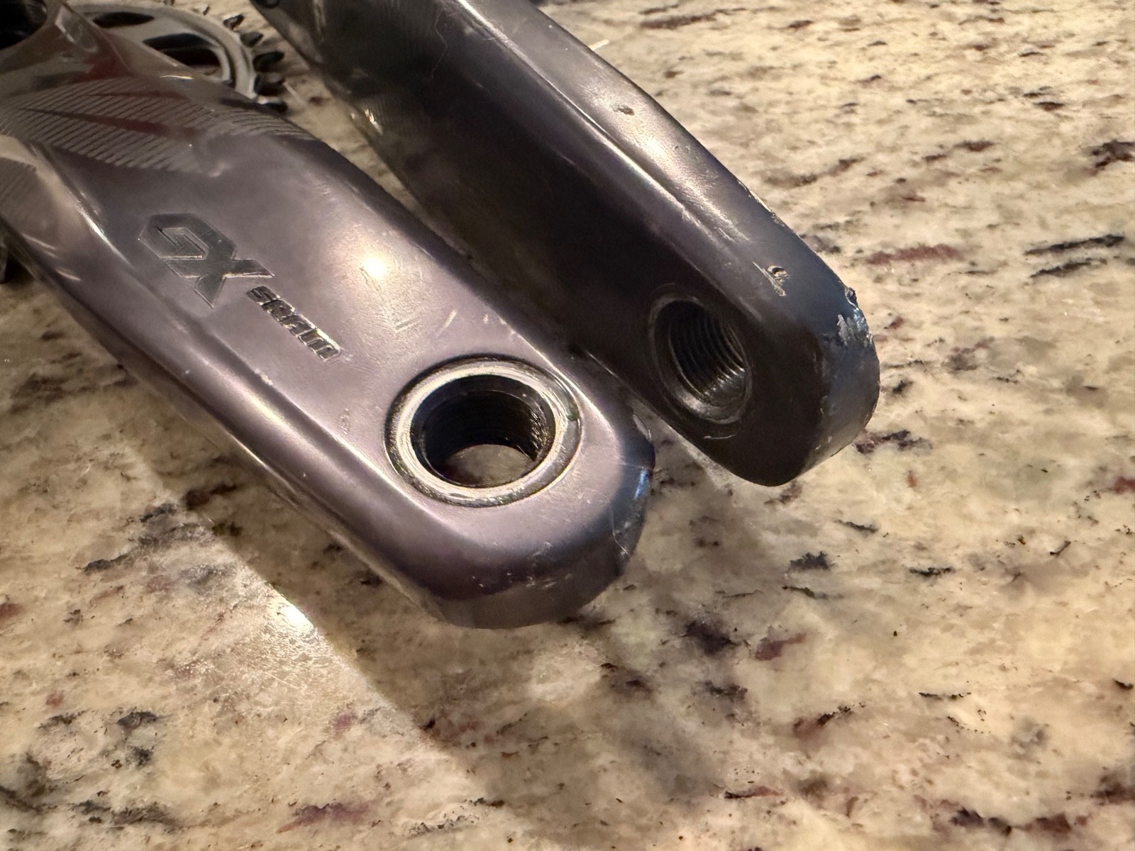 SRAM GX Eagle Boost 170 mm Crankset 30T – Gray (no extractor cap)
