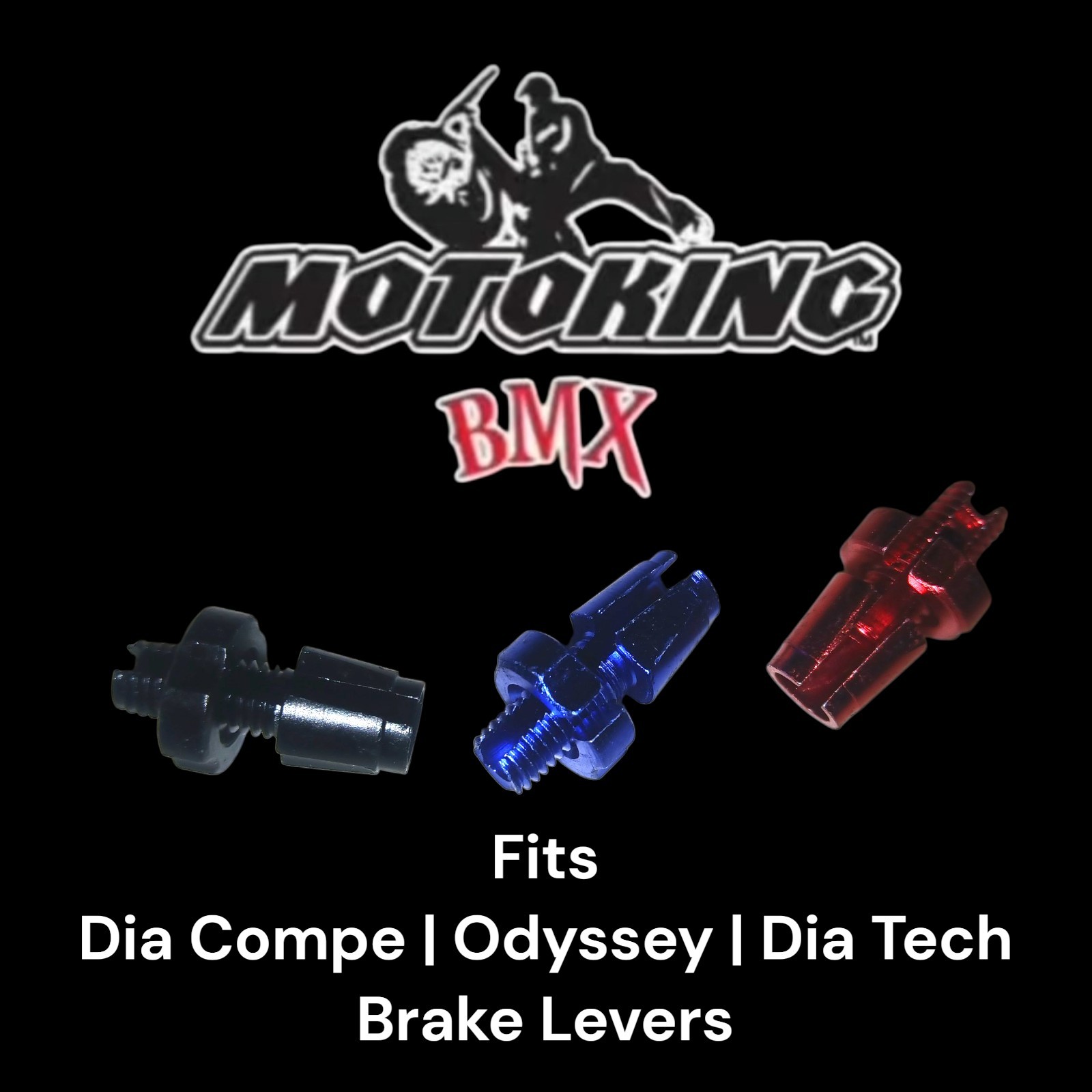 MOTOKING BMX BRAKE ADJUSTER – BLUE