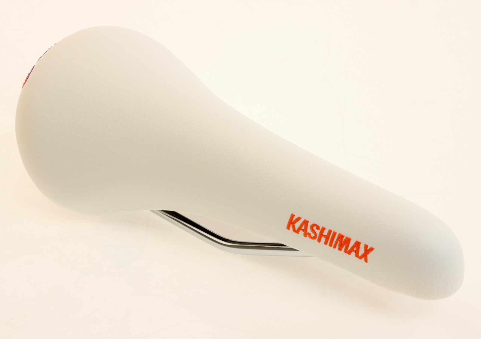 Kashimax x Nagasawa NK-1/AE Leather Padded Saddle LIMITED EDITION White NEW NOS