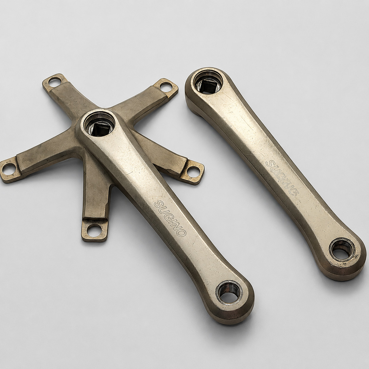 Sugino 75 Grand Mighty NJS Track Crank Arms 170mm PCD144 Keirin Japan