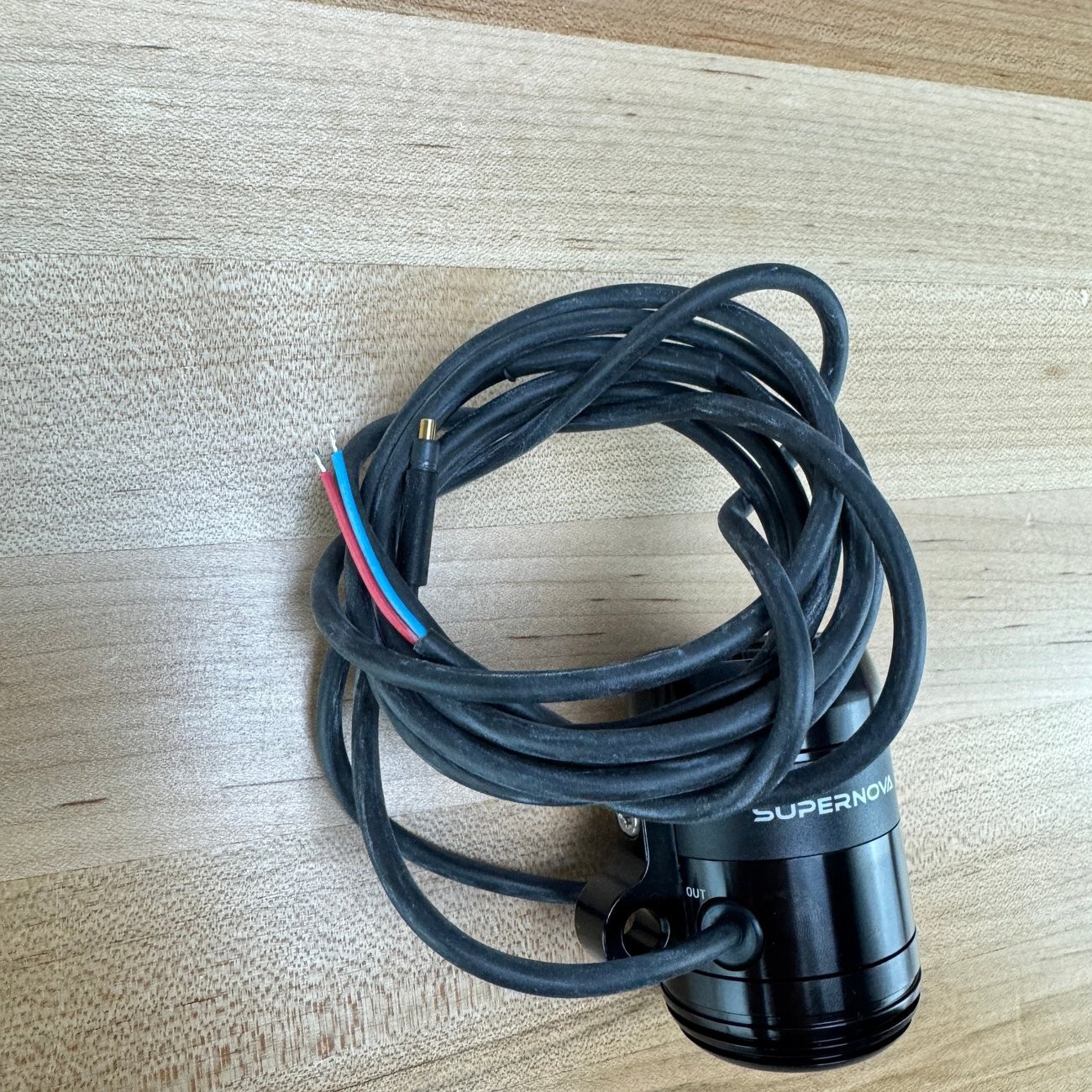 New! SuperNova E3 Pro E-Bike Light Bike Headlight Black 12V