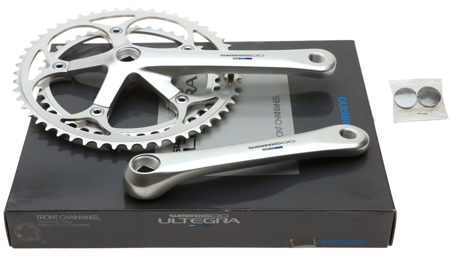 Shimano Ultegra 600 FC-6400 Crank 4253 172.5mm 8SPD Silver NEW NOS NIB Vintage