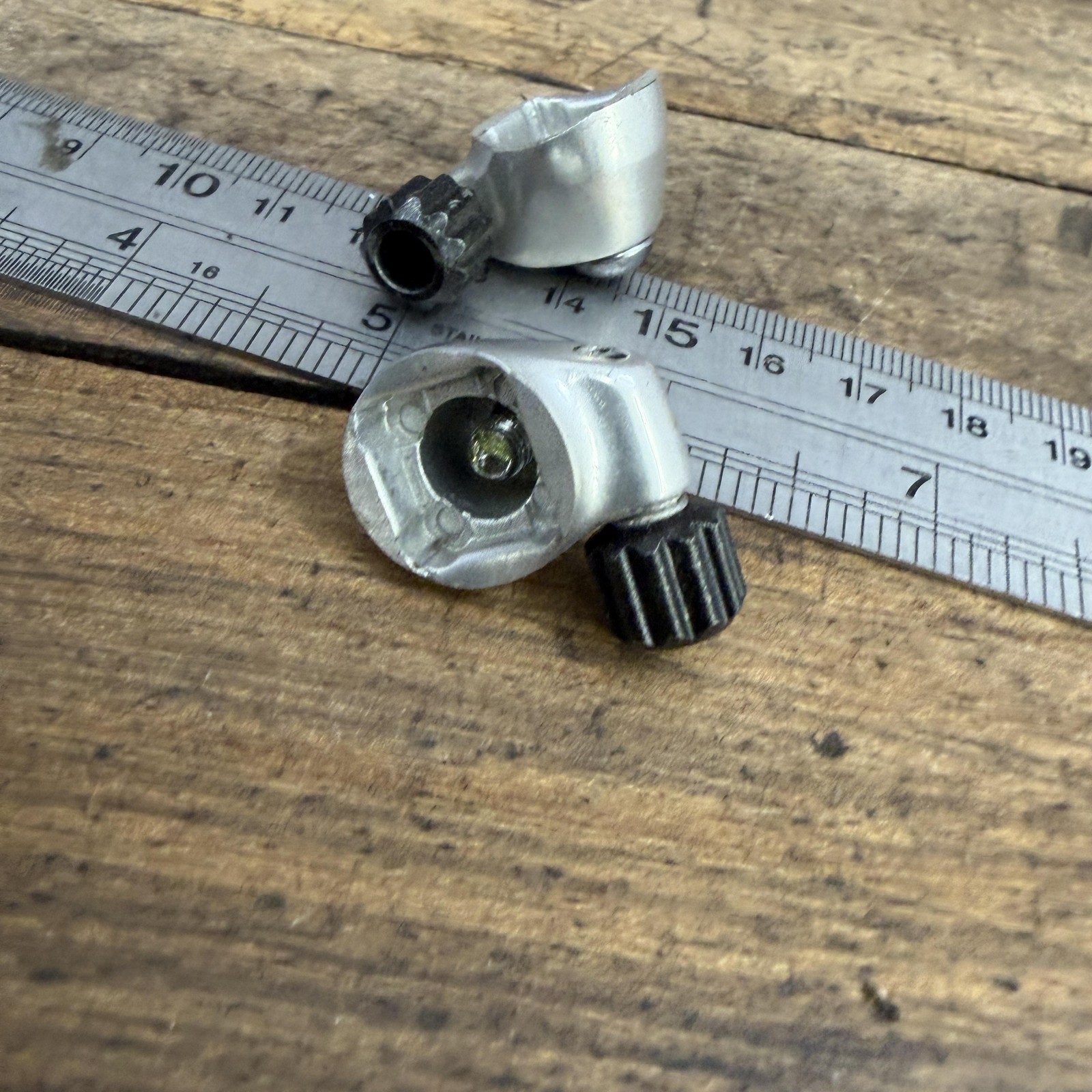 Vintage Campagnolo DownTube Cable Stops Aluminum Road Bike Part 90s Barcon