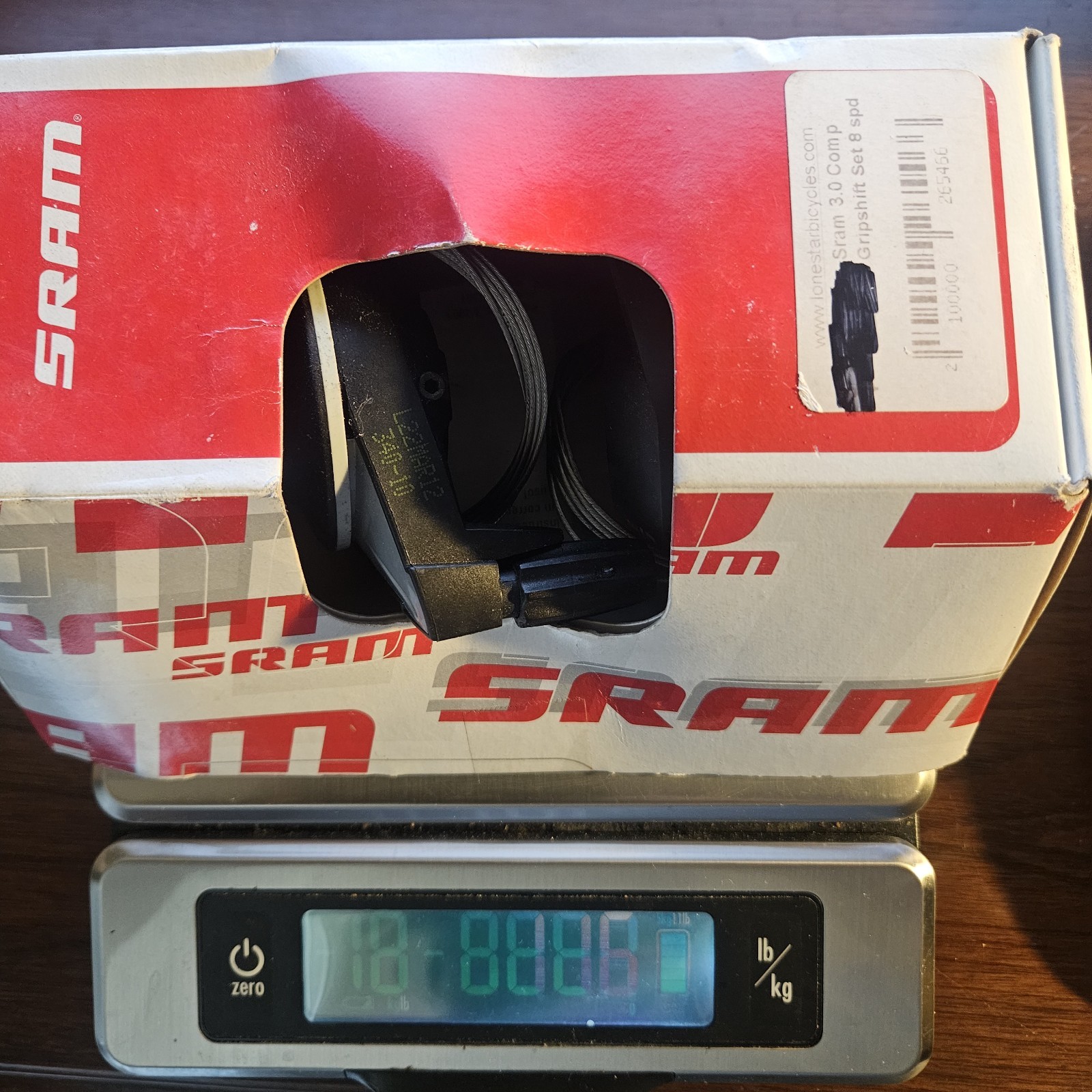 SRAM 3.0 Comp 8-Speed Twist Shifter Set Compatible for Mountain Bikes -New