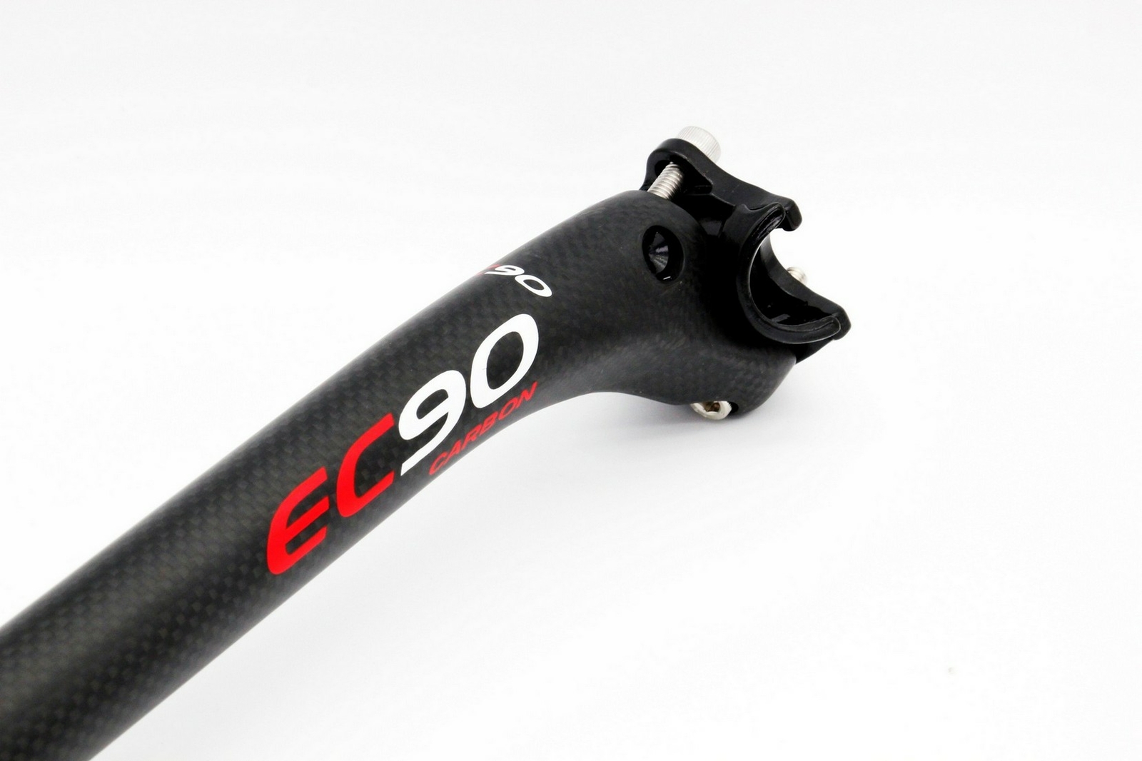 EC90 Full Carbon Fiber Bike Seatpost 27.2mm 350 / 400mm 25mm Offset Road MTB