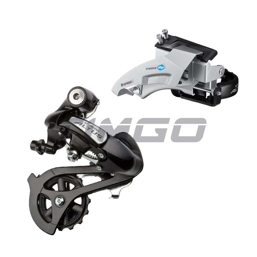 Shimano Altus M310 MTB Bike 2×8 Speed FD-M315 RD-M310 Front Rear Derailleur Set