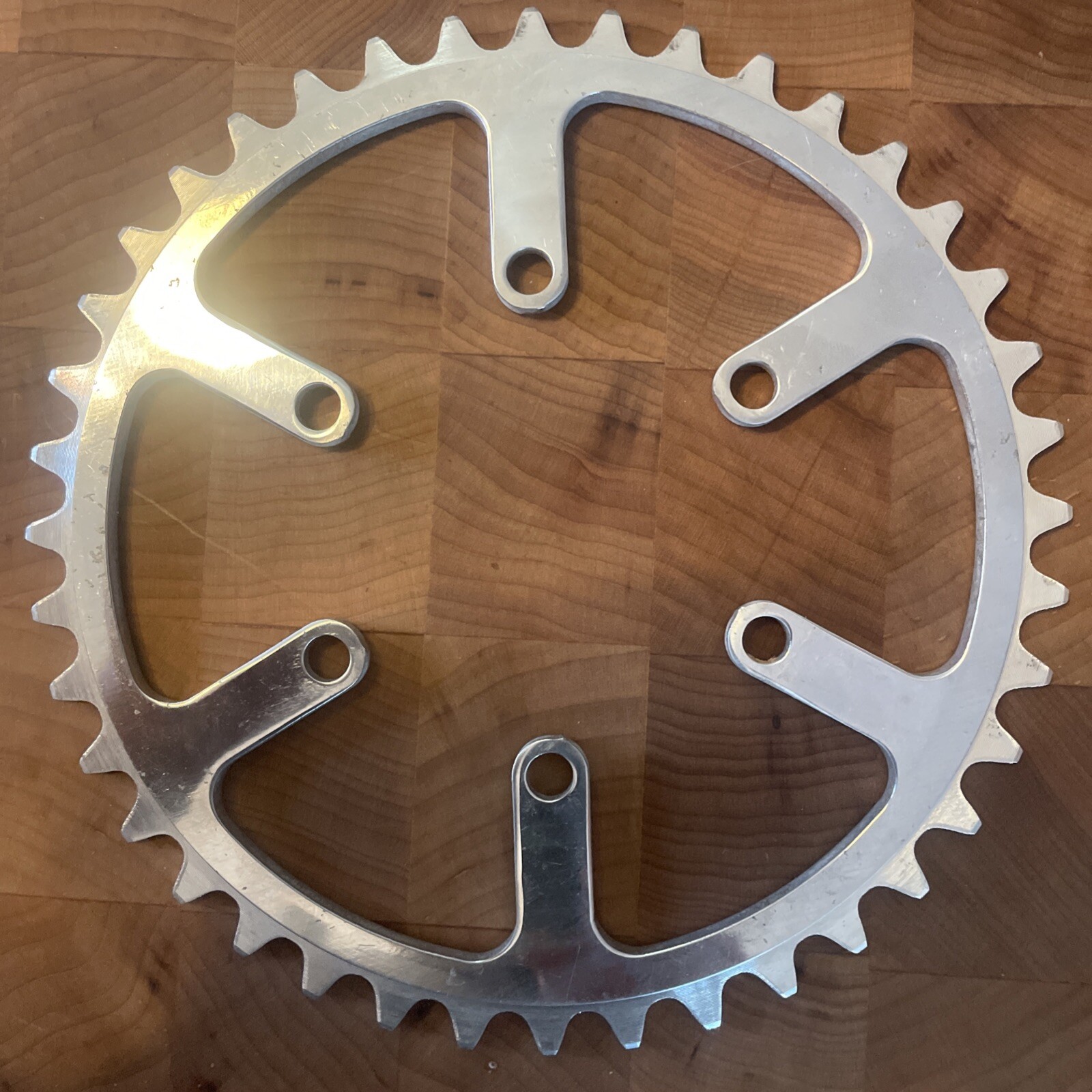 Vintage New-Old-Stock TA CYCLOTOURISTE Chainring 40T x 80 BCD x 6-Arm. (NJ)