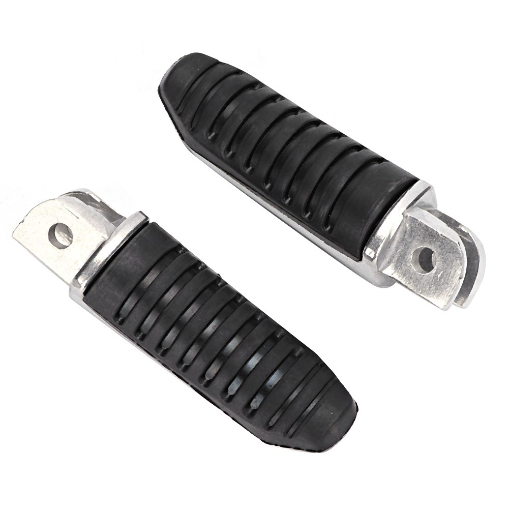 Aluminum Foot Pegs Black Fit With Car Long Service Life Aluminium Material NCBF