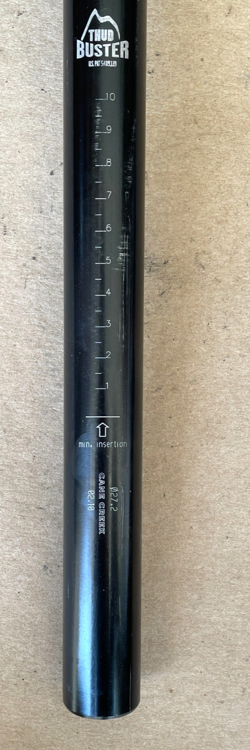 Cane Creek Thudbuster Seatpost 27.2mm (with extra elastomers)