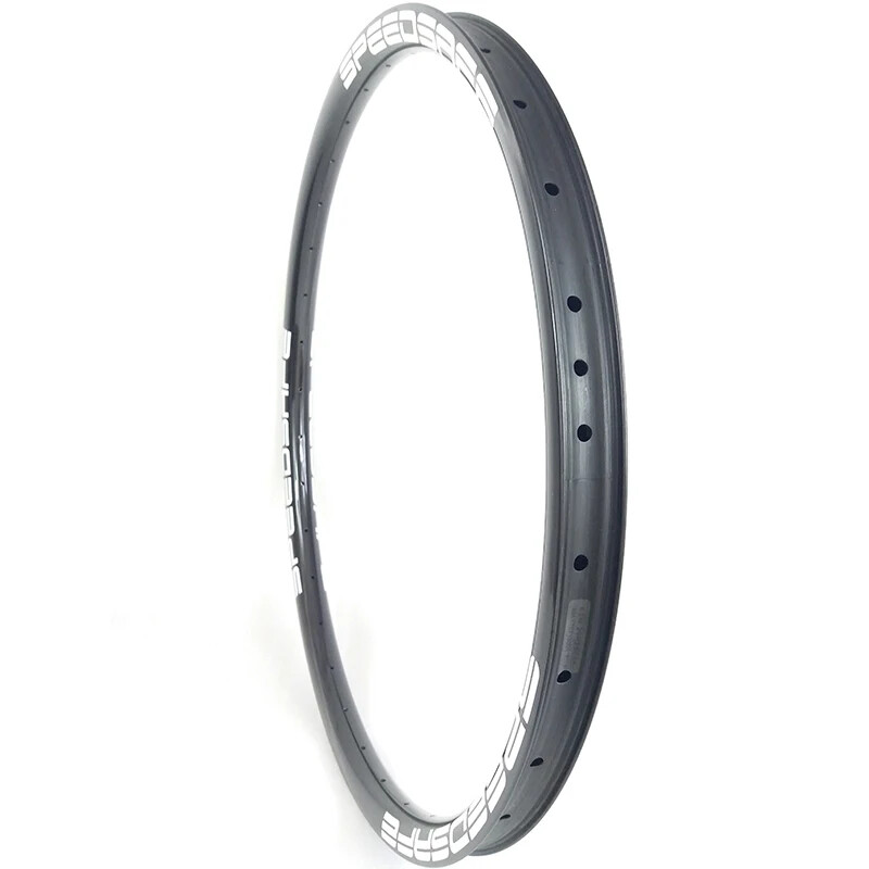 29er MTB XC Bicycle Carbon Rim Asymmetric Clincher Tubeless Cross Country Wheel