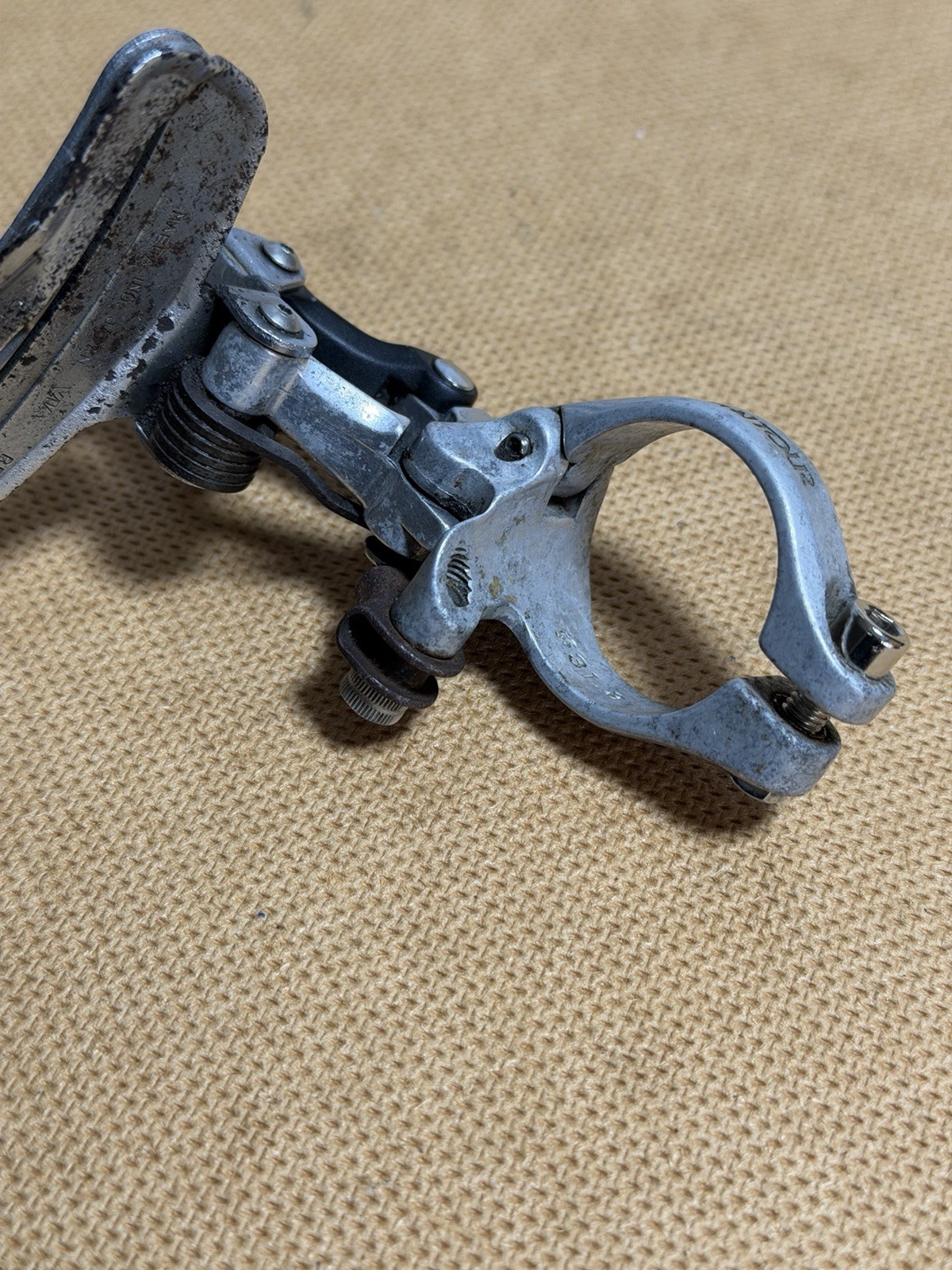 Vintage Suntour XC FD-3500 Clamp-On 31.8 mm Front Derailleur – For Parts