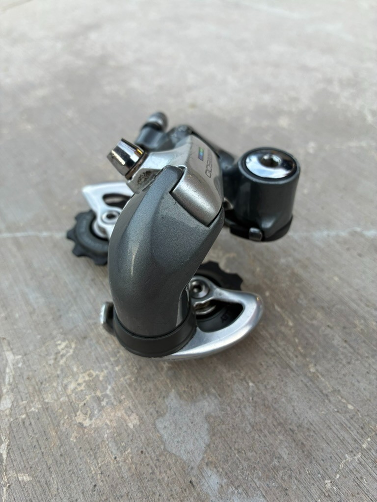 Shimano Japan 600 Ultegra Tricolor RD-6401 8-Speed Rear Derailleur | VGC