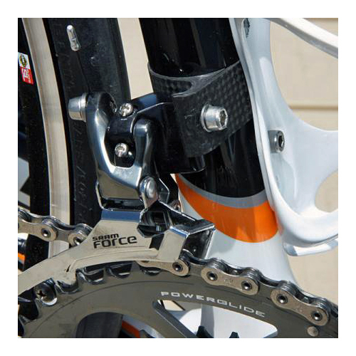 OMNI Racer FULL Carbon Front Derailleur Clamp Fits: Shimano or Sram: 35mm MATTE