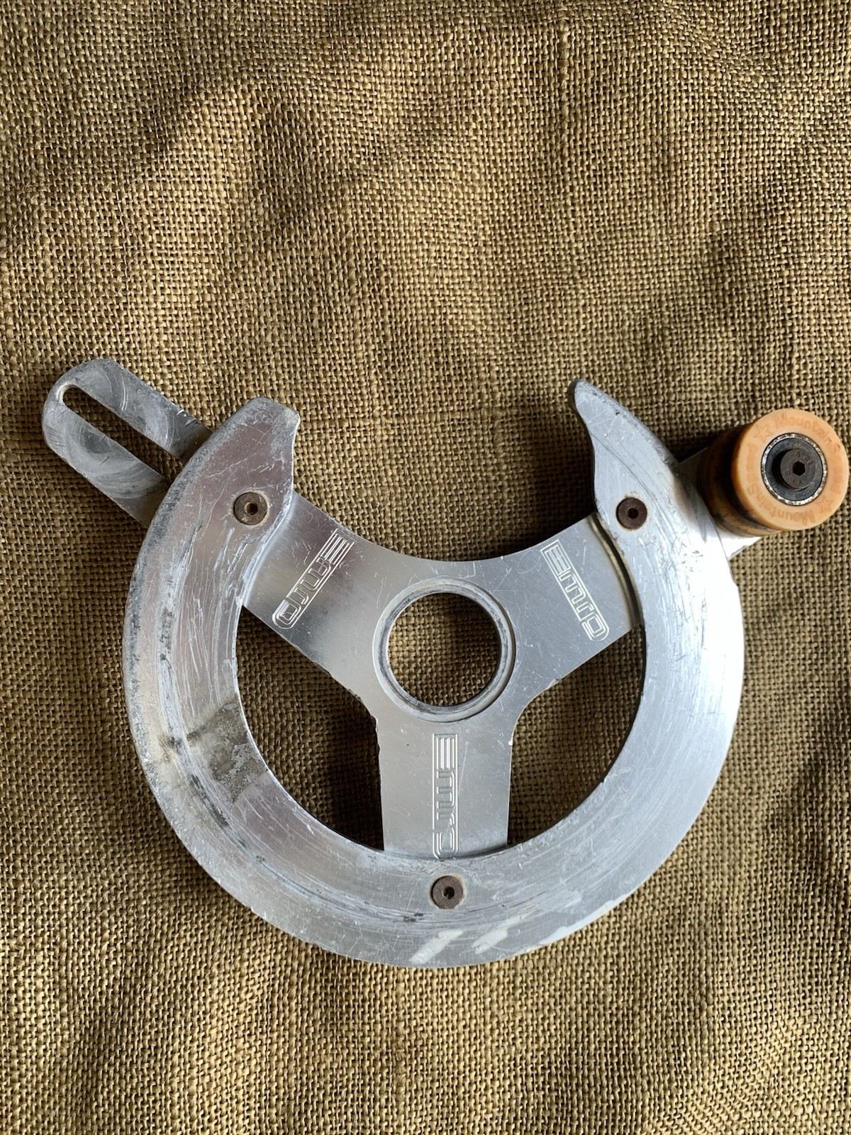 Vintage Emrp Downhill Mtb Chain guard With 40t Chainring Cnc Aluminum