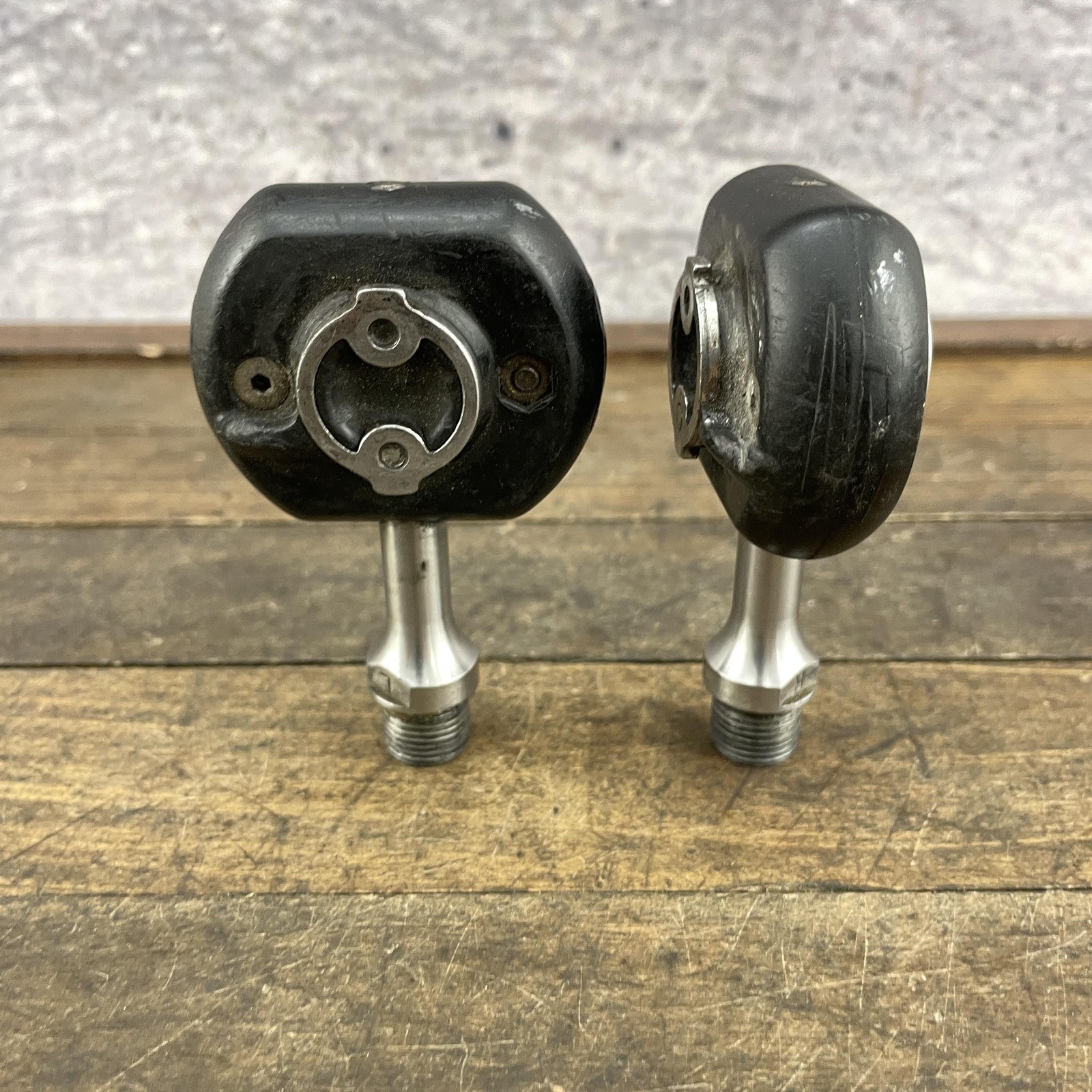 Speedplay Frog Clipless Pedals Magnum Black 260g Pair Steel Mountain Bike 9/16