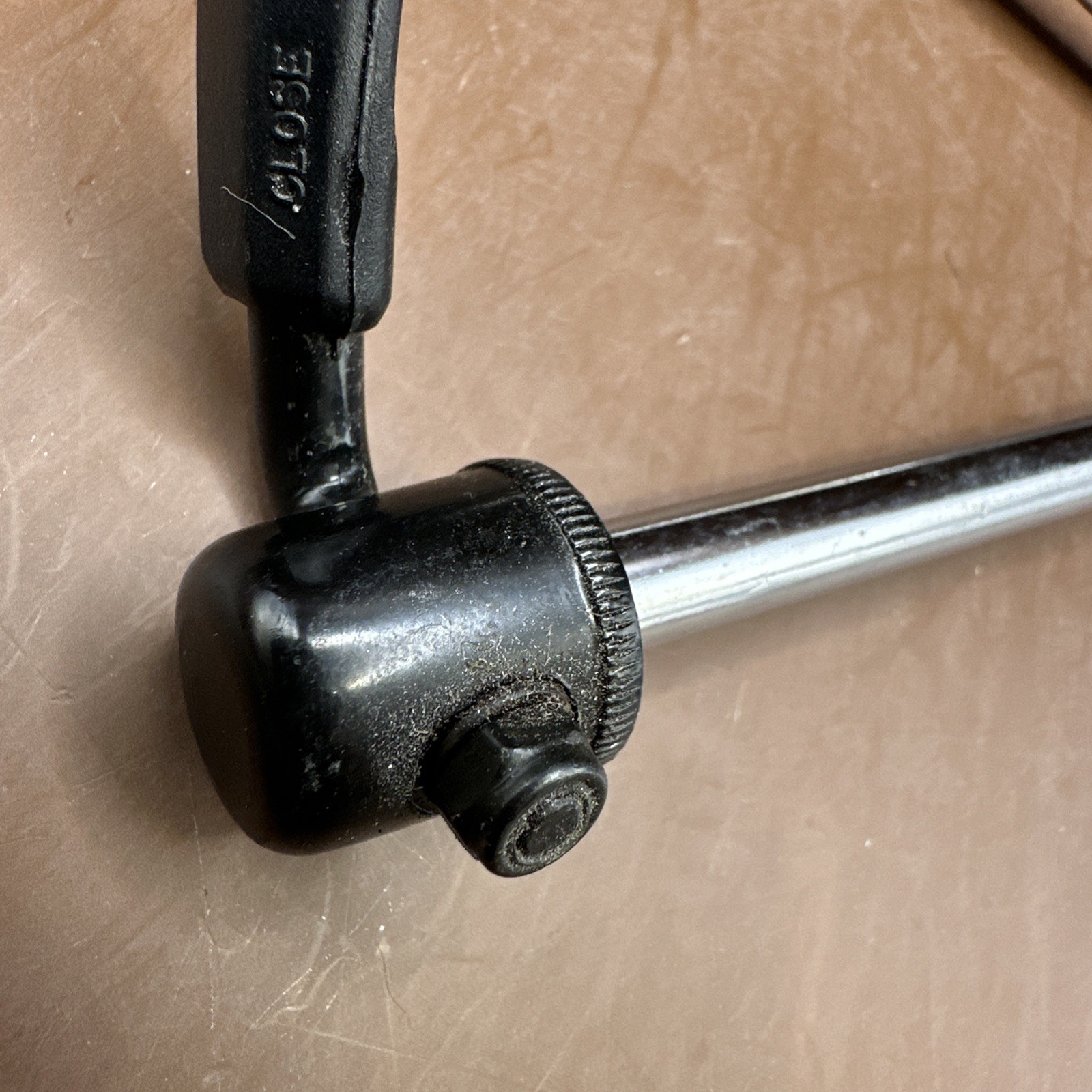 New Unbranded Bike Bicycle Steel Quick Release Skewer M9x158mm Black