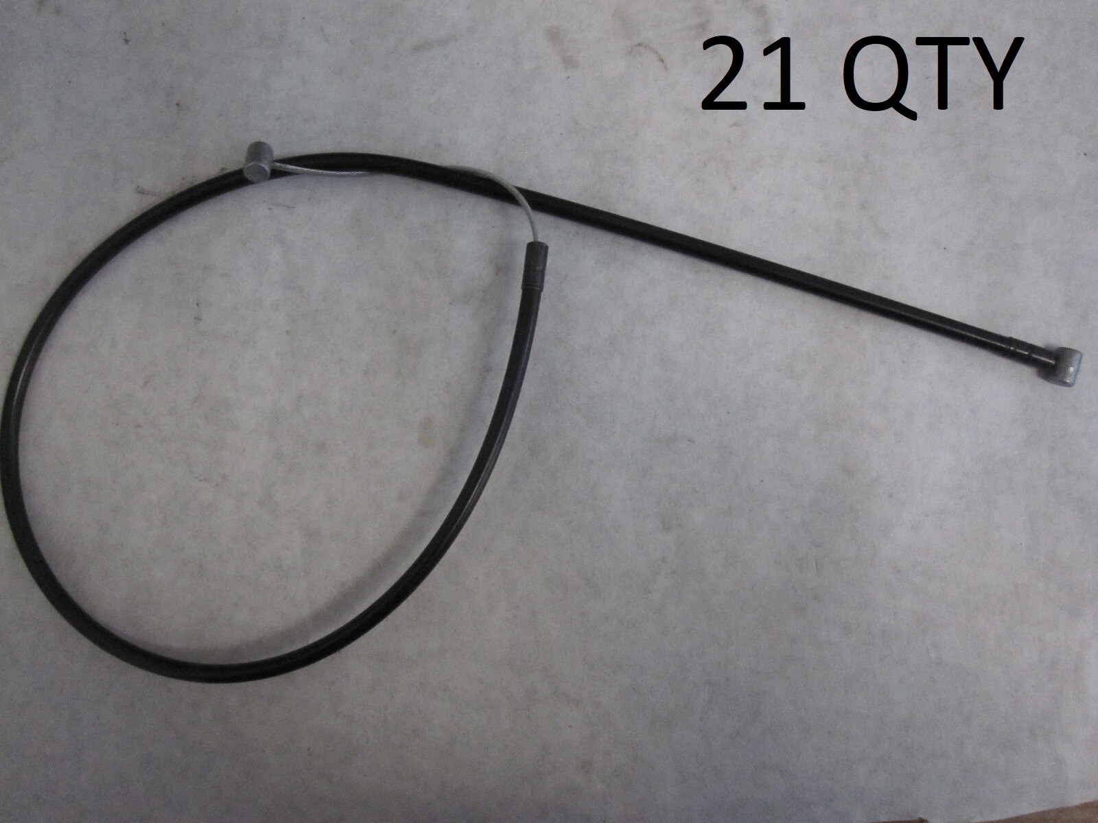 21 QTY 26” Front brake cable 1.6mm Dual Heads W/ Sleeve for bicycle bike