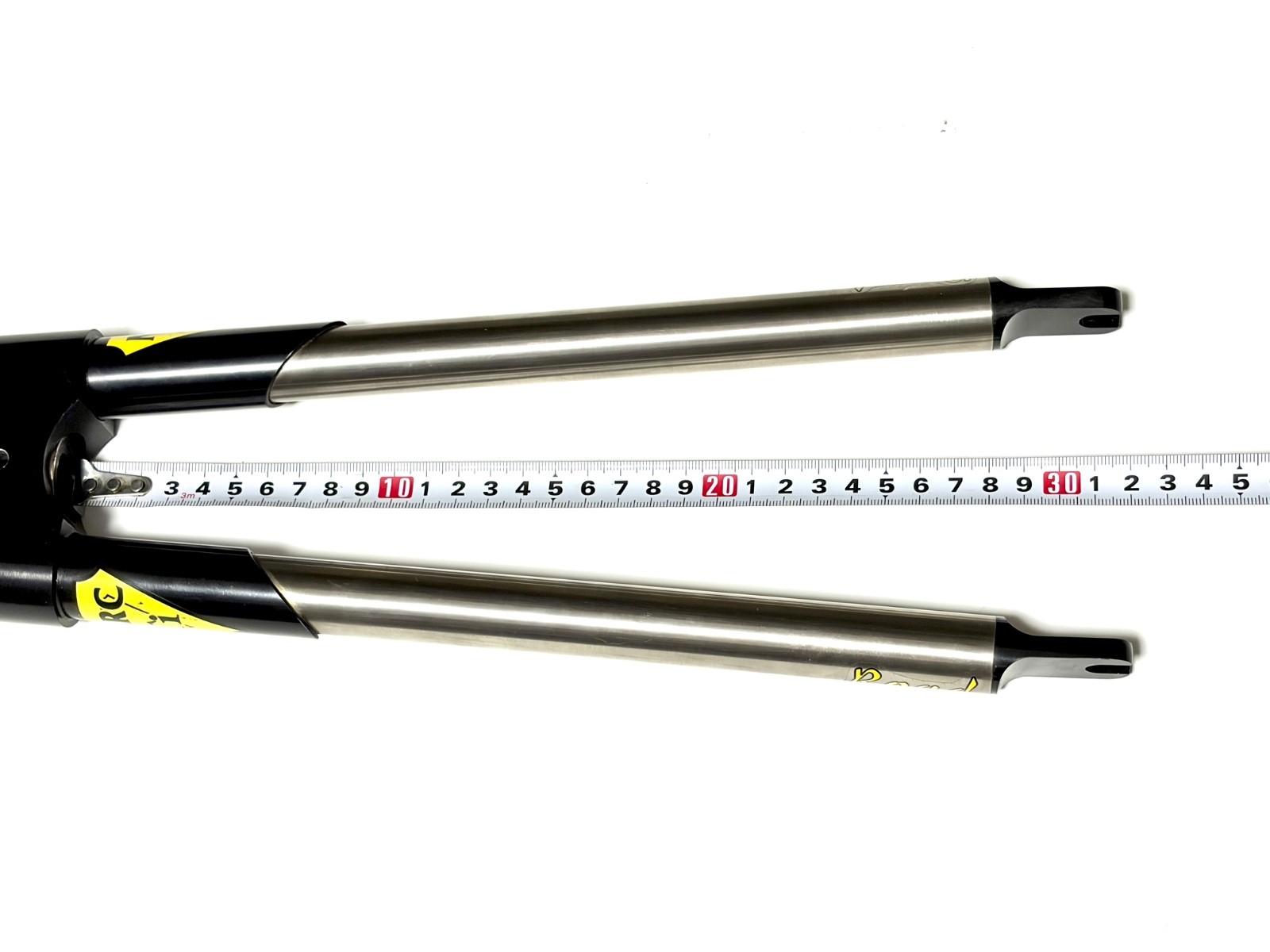 NOS McMahon MRC Titanium Road Fork 1″ Threaded 650c 159mm Vintage Funny Bike TT