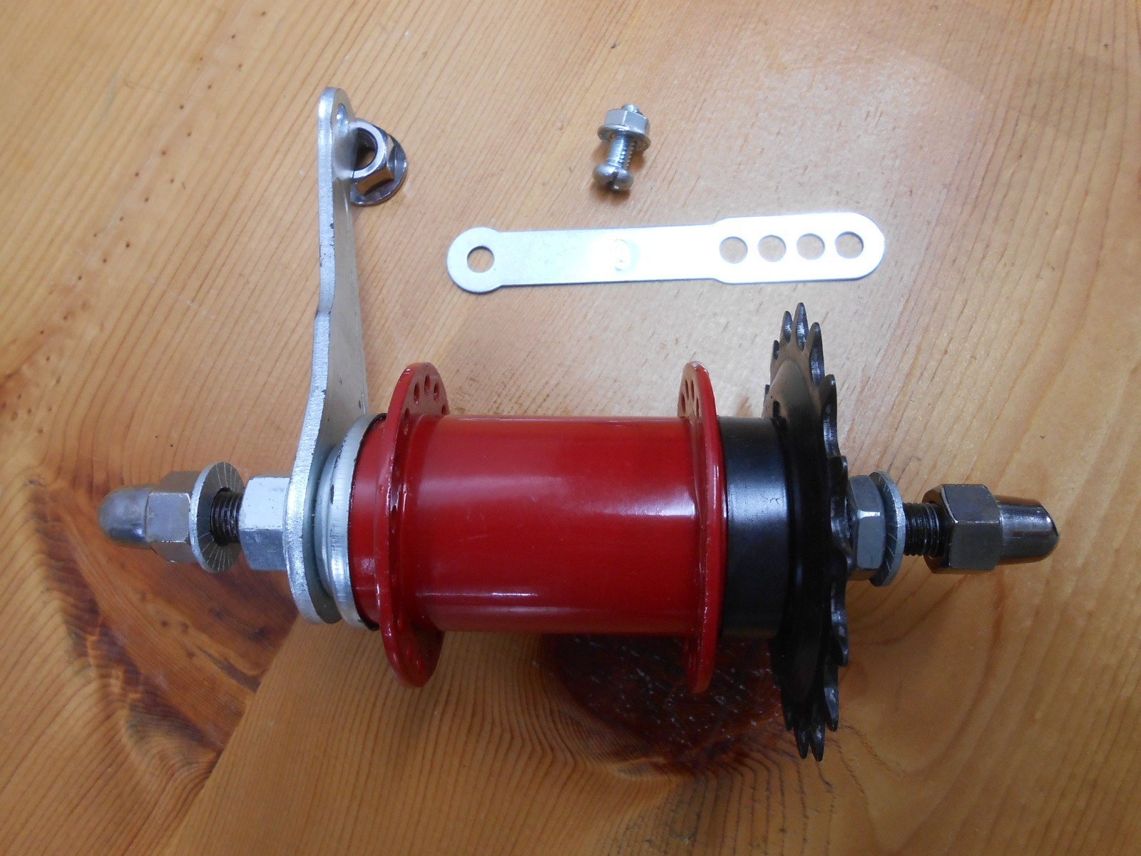Vintage Falcon Rear SS Bike Hub RED 36H 18T Coaster Cruiser Schwinn 110mmKlunker