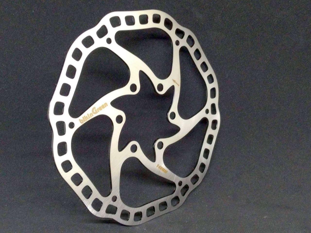 bikinGreen Super Light Rotor 140mm with 6 Bolts 74g MTB ROAD Bicycle
