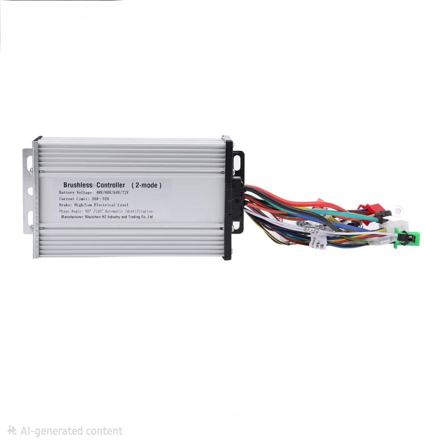 Ejoyous Motor Brushless Controller, 48V 60V 64V 72V High Power Dual Mode 12 Tube