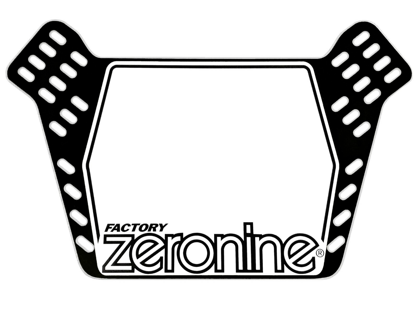 ZeroNine «Airflow Pro» BMX Numberplate