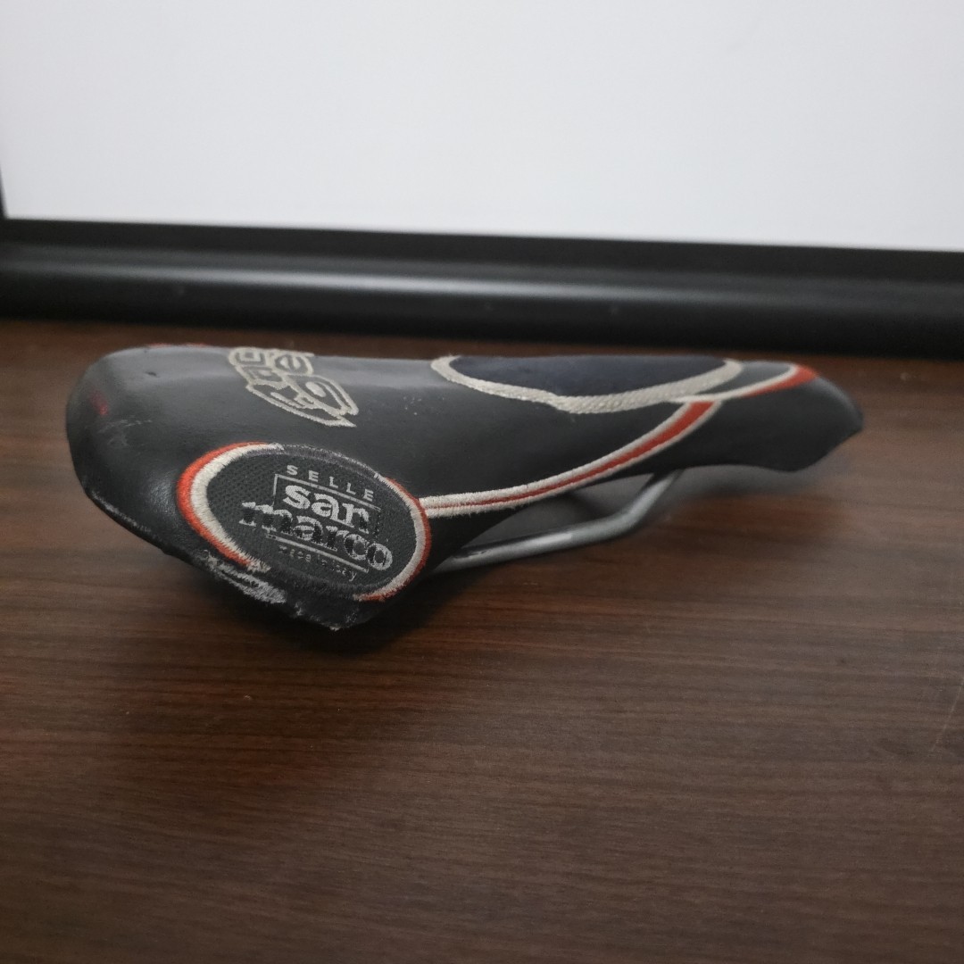 SAN MARCO RACE GEL ODS VINTAGE RACING SADDLE BIKE BICYCLE ROAD SEAT OLD