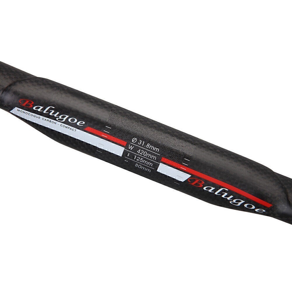 Carbon Fibre Road Bike Bicycle Drop Handlebar Drop Bars 31.8mm*400mm/420mm/440mm