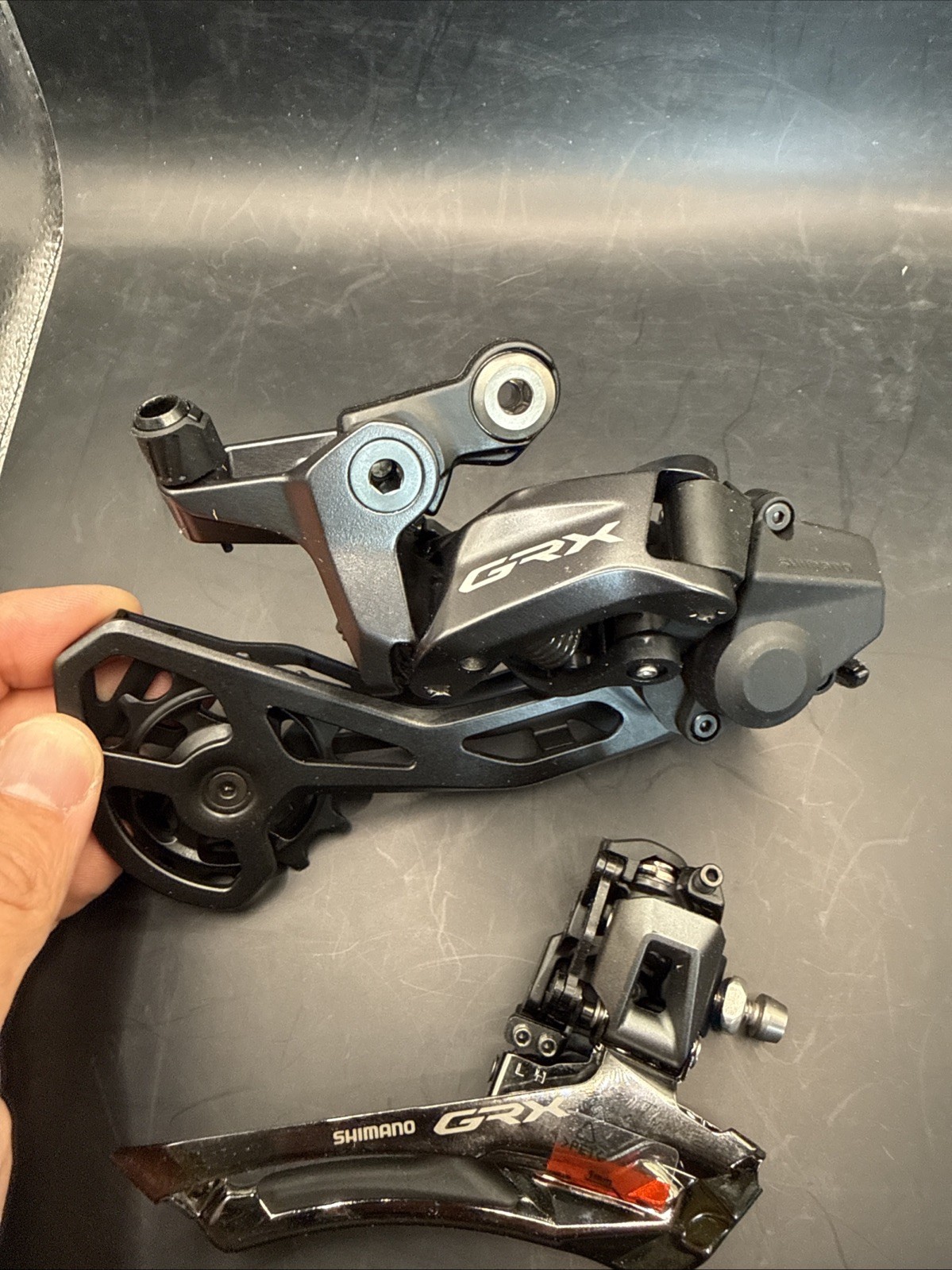 Shimano Grx Rx820 Front And Rear Derailleur Set 2×12 (9480)