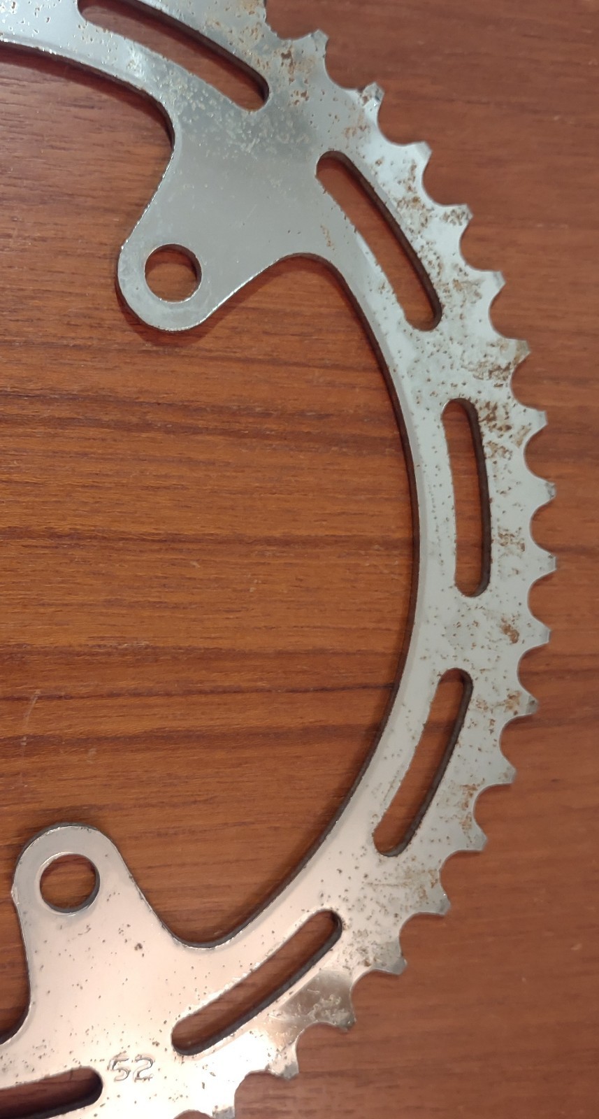 Vintage Bike Chain Ring 52 Tooth 116 mm