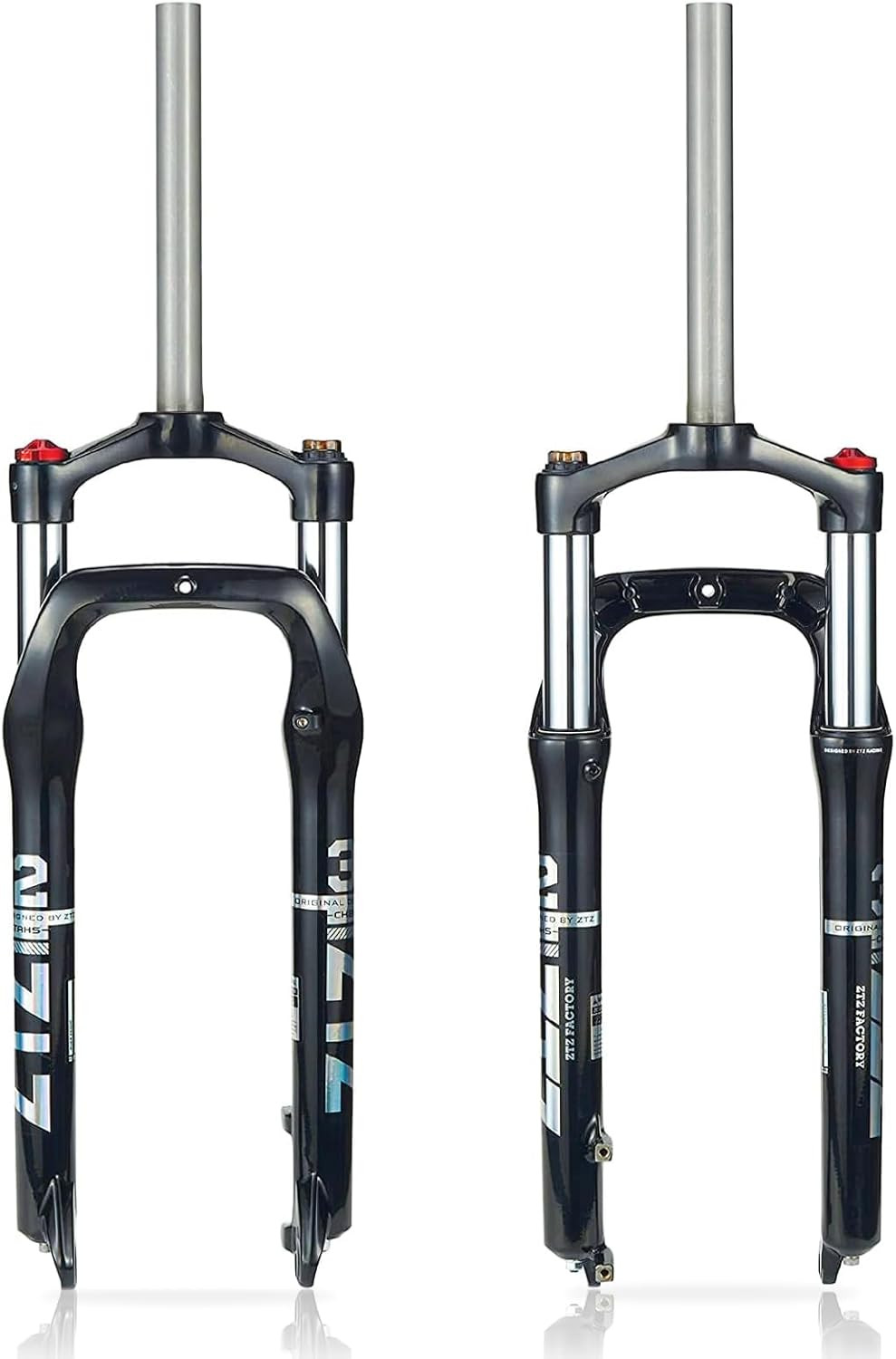 26 x 4.0 inch Fat Tyre MTB Suspension Fork – 100 mm Travel, 135 mm Spacing