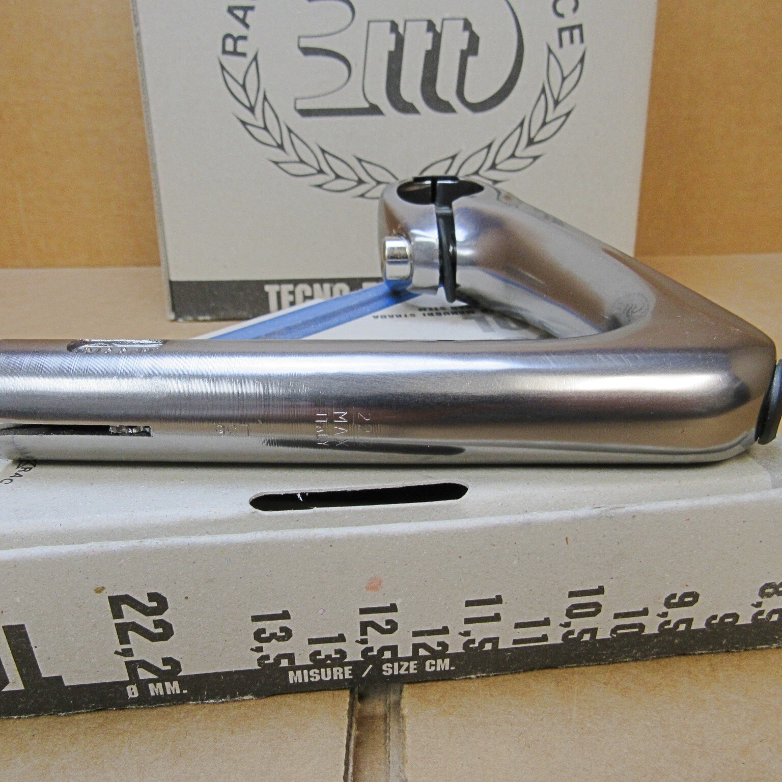New-Old-Stock 3T 2002 Evol Quill Stem w/Gray Finish (25.8/26.0 mm clamp x 125mm)