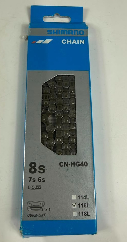 Shimano Chain CN-HG40 116L 18/21/24 MTB/Road Bike 6/7/8 Speed