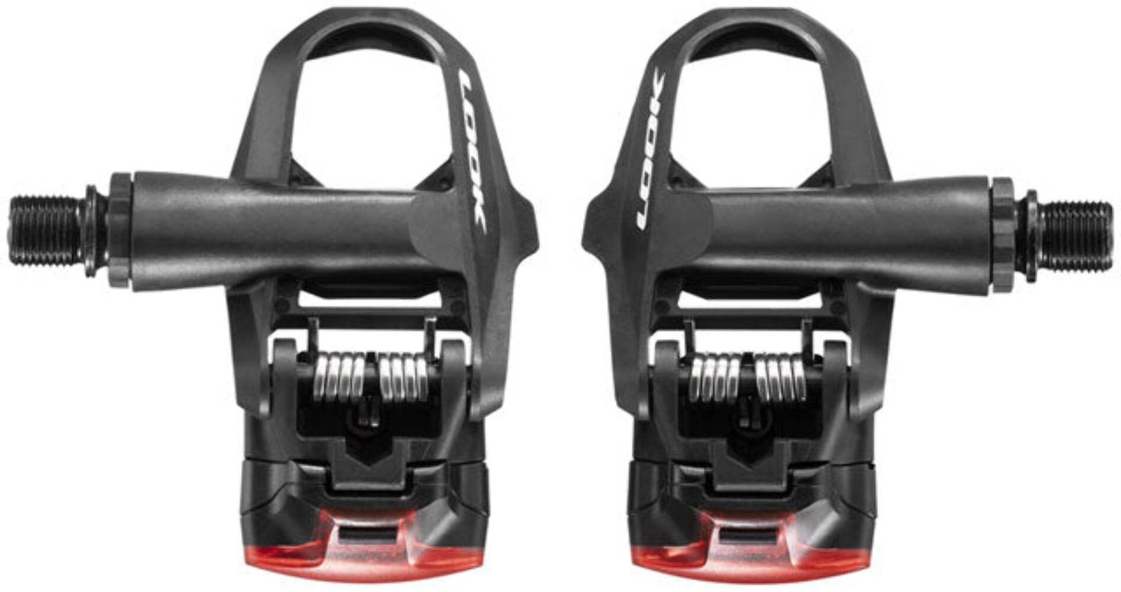 LOOK KEO 2 Max Vision Pedals – Single Sided Clipless, Composite, 9/16″, Black, 5