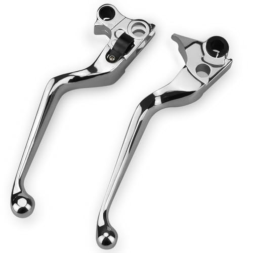Chrome Silver Brake Clutch Lever Hand Levers Compatible with Harley Sportster