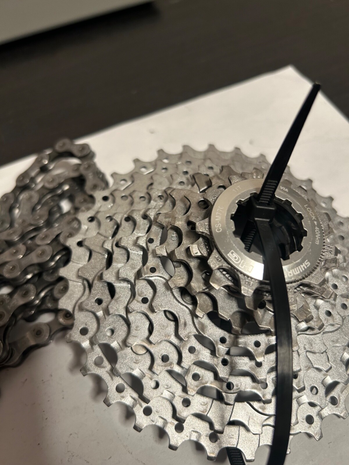 Shimano Deore XT CS-M770 9s MTB Cassette 11-32T + SH XT Chain CN-HG93