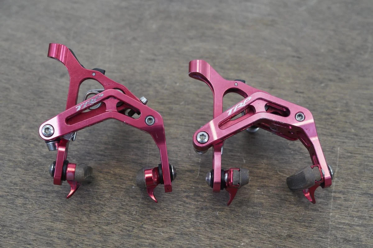 TRP R960 Titanium Hardware Standard Center Mount Rim Brake Calipers