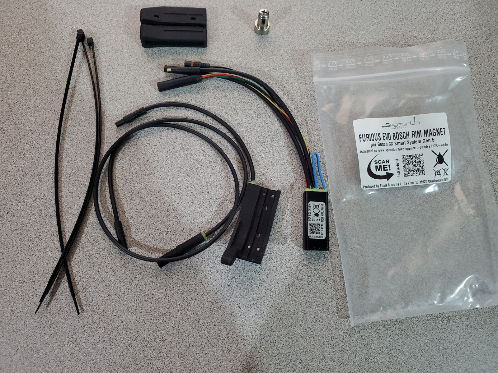 SpeedFun Furious Evo easy+ Tuning Kit Bosch Smart System CX Gen 5 Rim Magnet