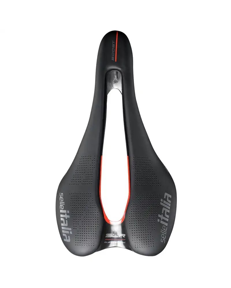 Selle Italia Saddle SLR Boost Carbon Superflow Kit, Black