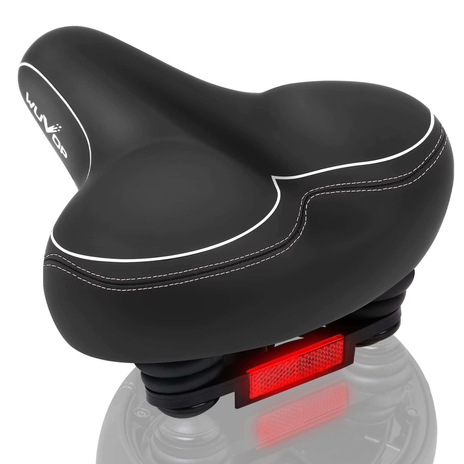Oversized Bike Seat, Wide Bicycle Seat for Women Men Comfort, Universal Water…
