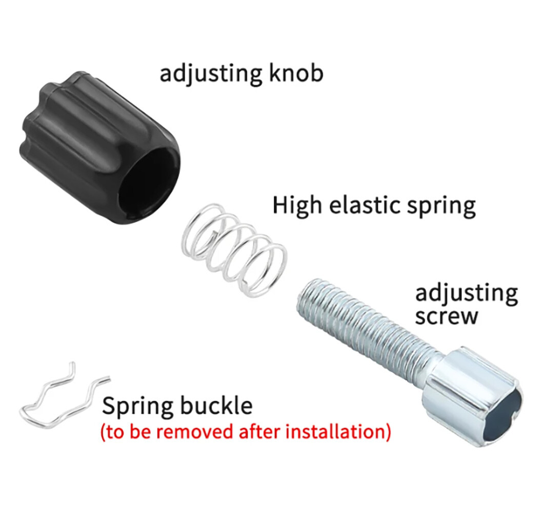 Bicycle M5 Barrel Adjuster Bolt for Brake Cables and Rear Derailleur Cable