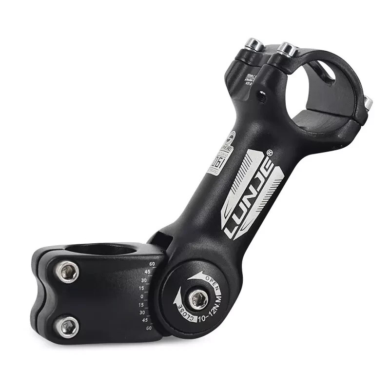 Bicycle Adjustable Stem 25.4/31.8 Handlebar Riser 90/110/130 Road Mountain Bike