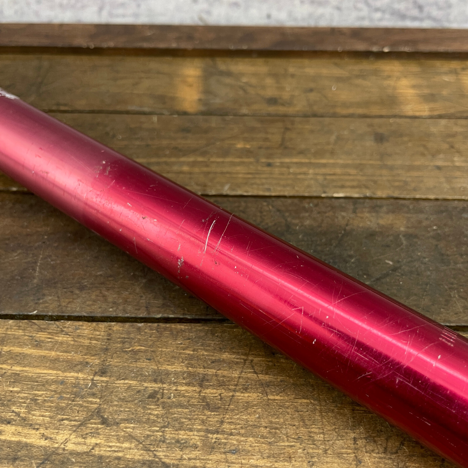 Vintage Cuda Seatpost 27.2 mm Red Barracuda 2 Bolt 350 mm Vintage 90s MTB Faded