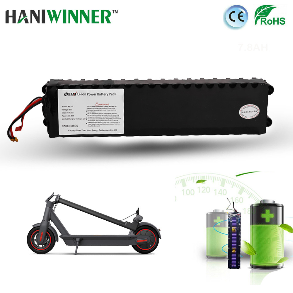 For 36V Electric Scooter EBike Battery 36V 7.8AH Electric Bike Lithium Battery