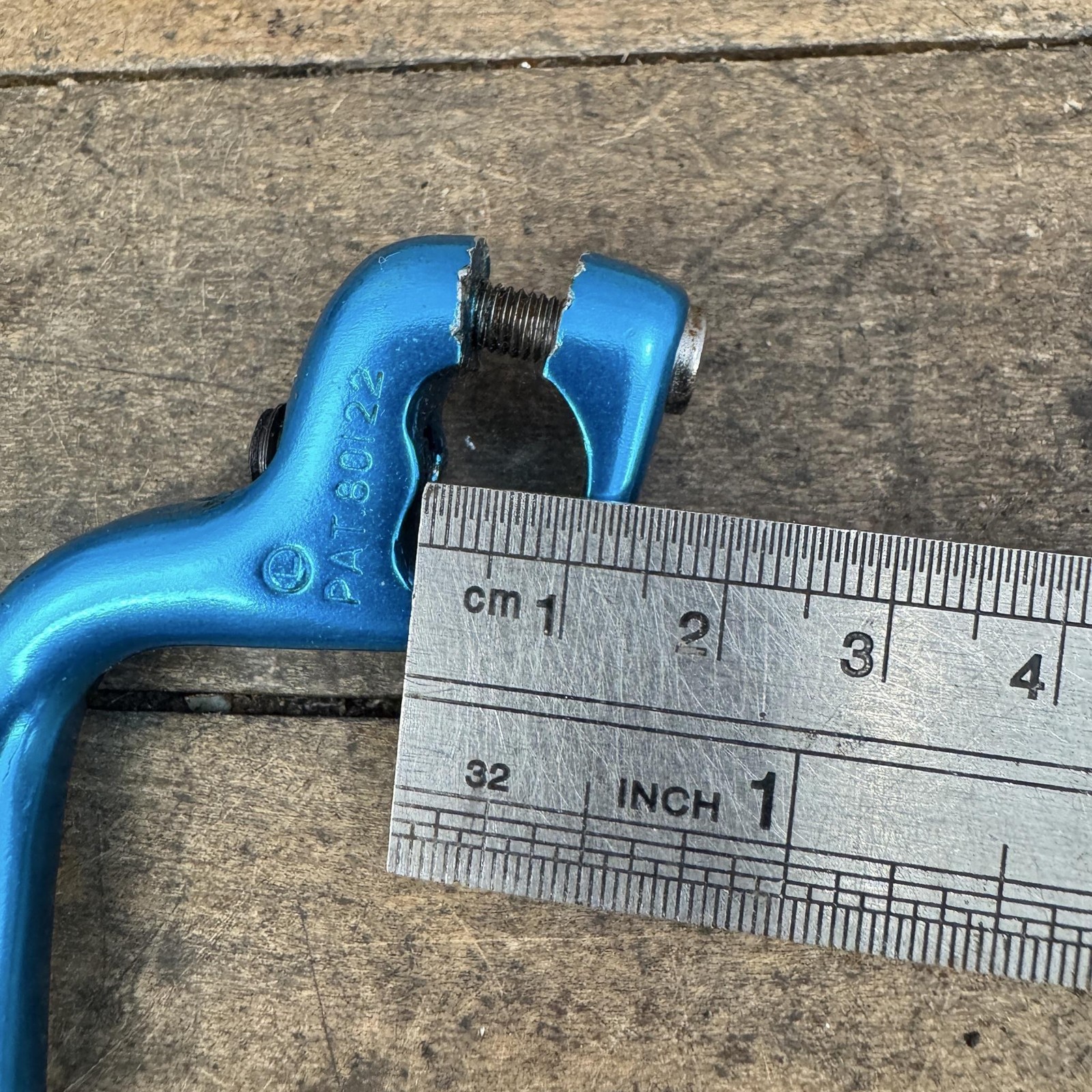 Vintage Tektro Brake Lever Extenders Alloy Blue 90s MTB BMX Bike PAT 80122