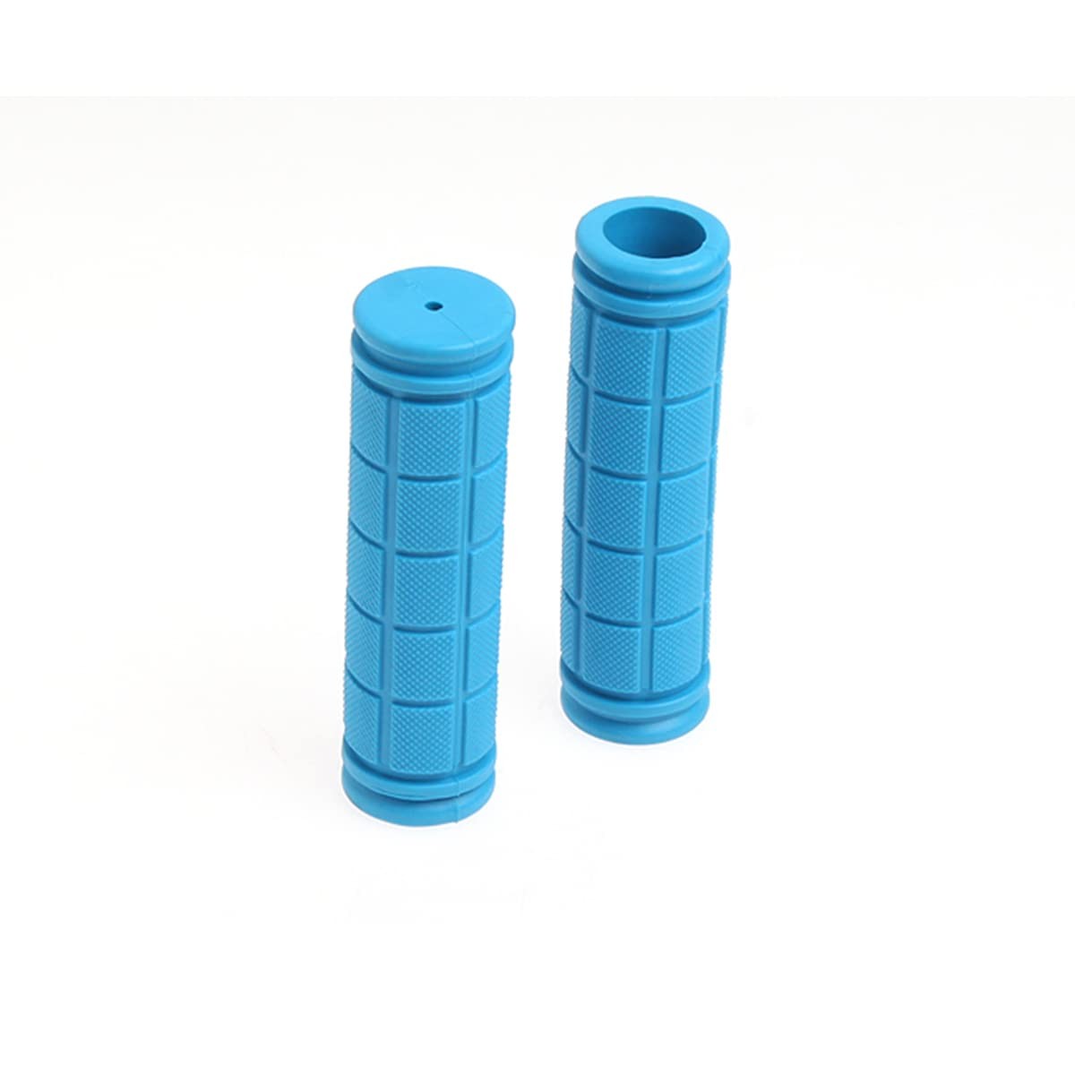 1 Pair Kids Bike Grips Anti-Slip Rubber Handlebar Small, Sky blue
