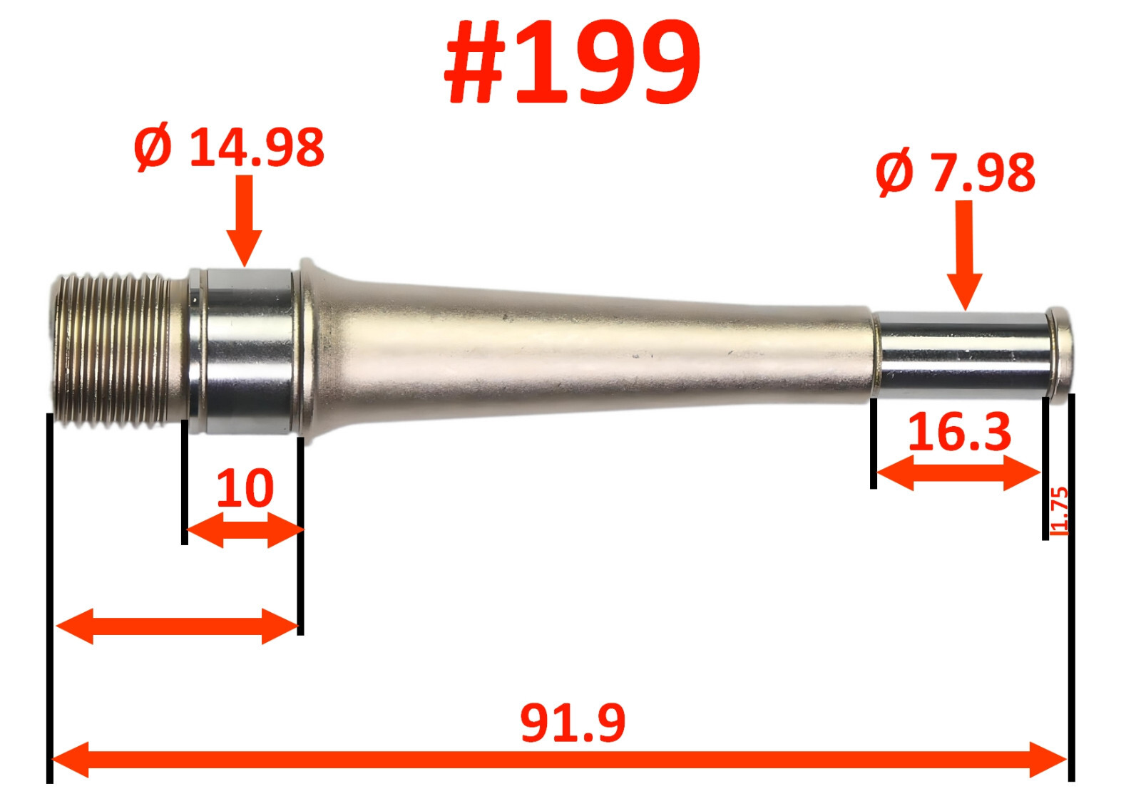 RACE FACE Atlas v2 since 2022: 2 pedal Axles in TITANIUM. 43% lighter! 4 Colors!