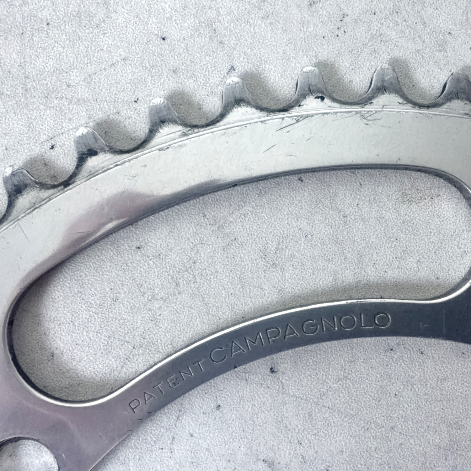 CAMPAGNOLO RECORD ALLOY CHAIN RING 53 TOOTH 144 BCD 6, 7 , OR 8 SPEED